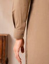 Premium Blended Fabric Shalwar Kameez – Camel Brown | Sikandar e Azam