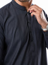 Premium Blended Shalwar Kameez – Midnight Navy | Sikandar e Azam