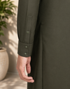 Premium Olive Green Pakistani Shalwar Kameez | Sikandar e Azam