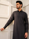 Midnight Black Premium Cotton Shalwar Kameez | Sikandar e Azam