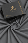 Silver Grey Jacquard Fabric | Premium Shalwar Kameez Collection