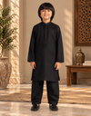 Premium Black Boys’ Kurta Shalwar – Traditional Pakistani Wear