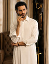 Premium Off-White Classic Shalwar Kameez | Sikandar e Azam