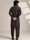 Premium Black Embroidered Shalwar Kameez | Sikandar E Azam