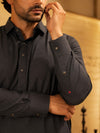 Premium Charcoal Grey Wash & Wear Shalwar Kameez | Sikandar e Azam