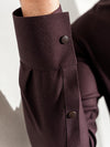 Premium Blended Shalwar Kameez – Deep Maroon | Sikandar e Azam