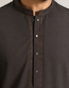 Premium Black Embroidered Shalwar Kameez | Sikandar E Azam