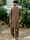 Premium Chocolate Brown Shalwar Kameez | Sikandar e Azam Menswear